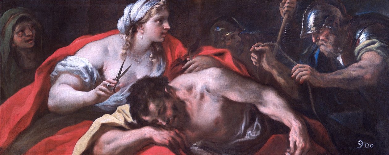 Sansone e Dalila, XVII secolo da Luca Giordano