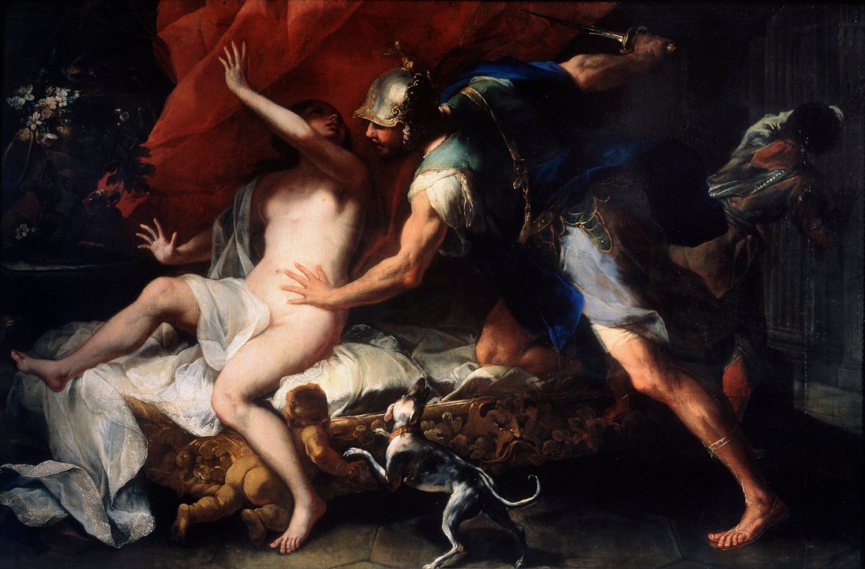Tarquinius e Lucrezia da Luca Giordano