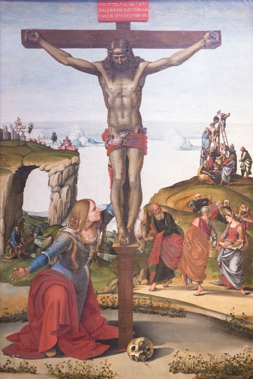 Crocifissione con Maria Maddalena da Luca Signorelli