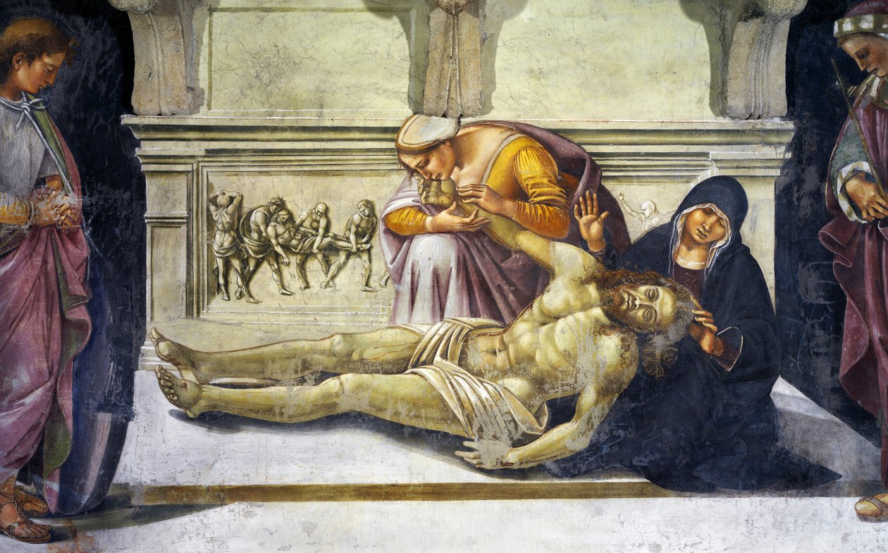 Compianto sul Cristo morto da Luca Signorelli