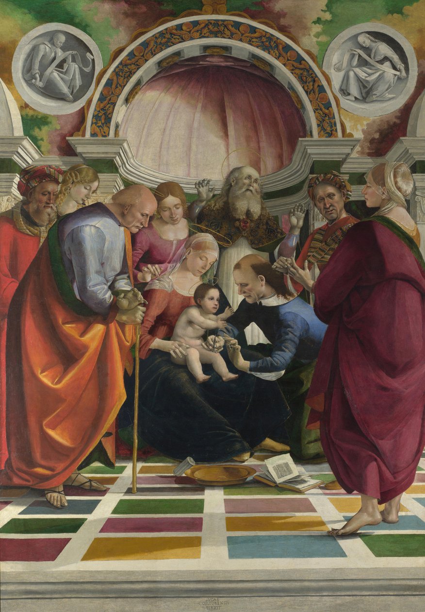La circoncisione, c. 1490 da Luca Signorelli