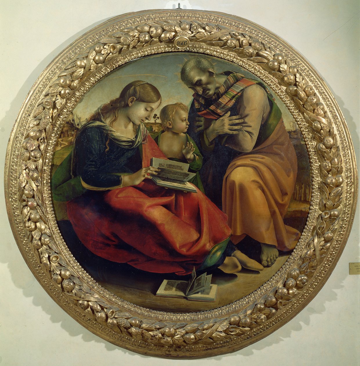 La Sacra Famiglia, c.1485 da Luca Signorelli