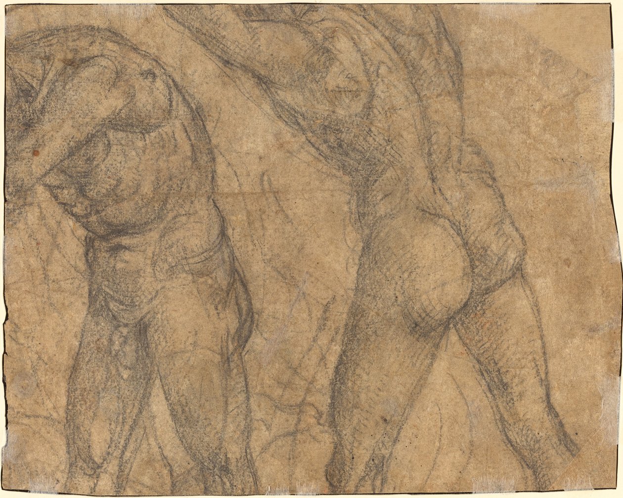 Due figure nude (verso) da Luca Signorelli