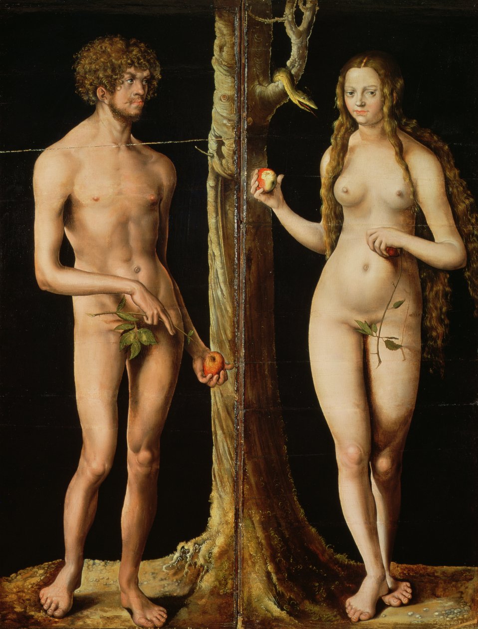 Adamo ed Eva da Lucas Cranach the Elder