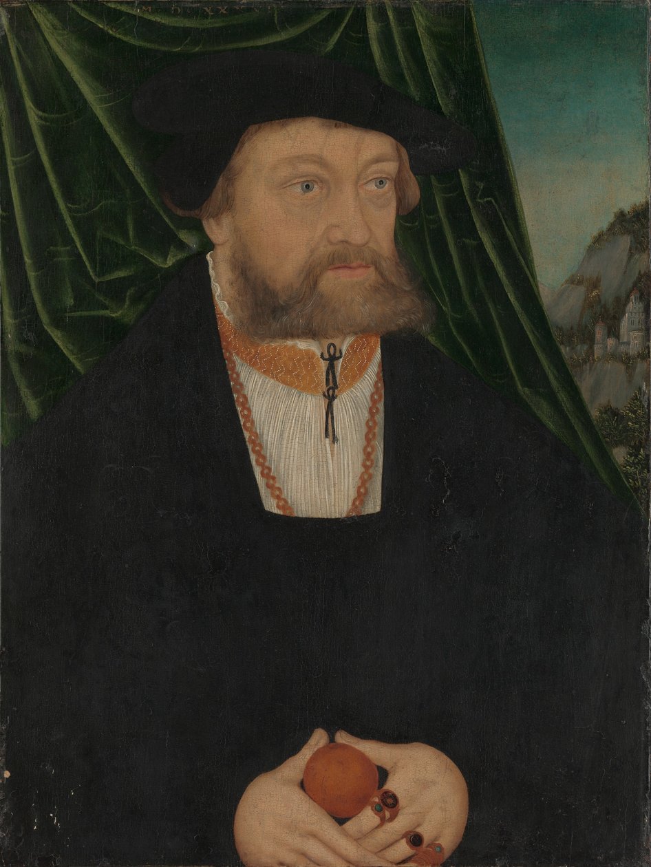 Ritratto di un uomo, 1538 da Lucas Cranach the Elder