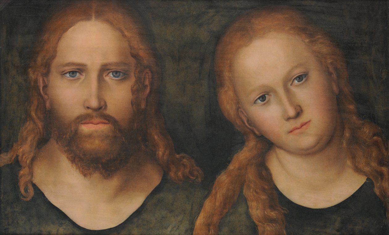 Cristo e Maria da Lucas Cranach the Elder