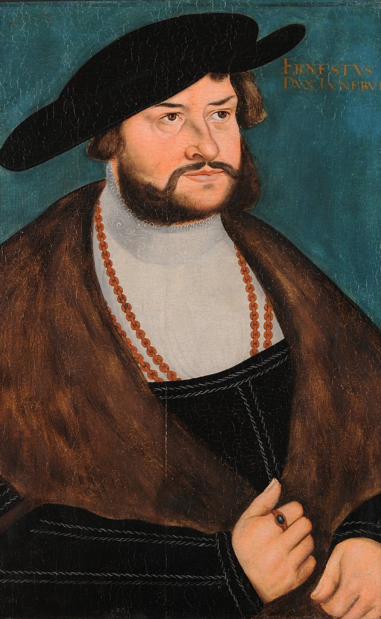 Ernesto il Confessore, Duca di Brunswick-Lüneburg-Celle da Lucas Cranach the Elder