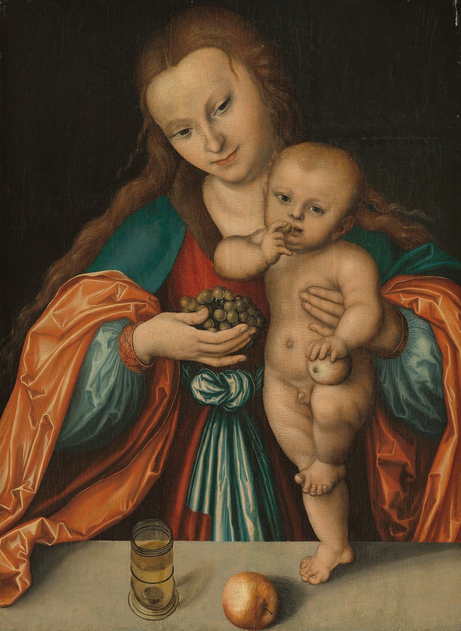 Madonna e Bambino da Lucas Cranach the Elder