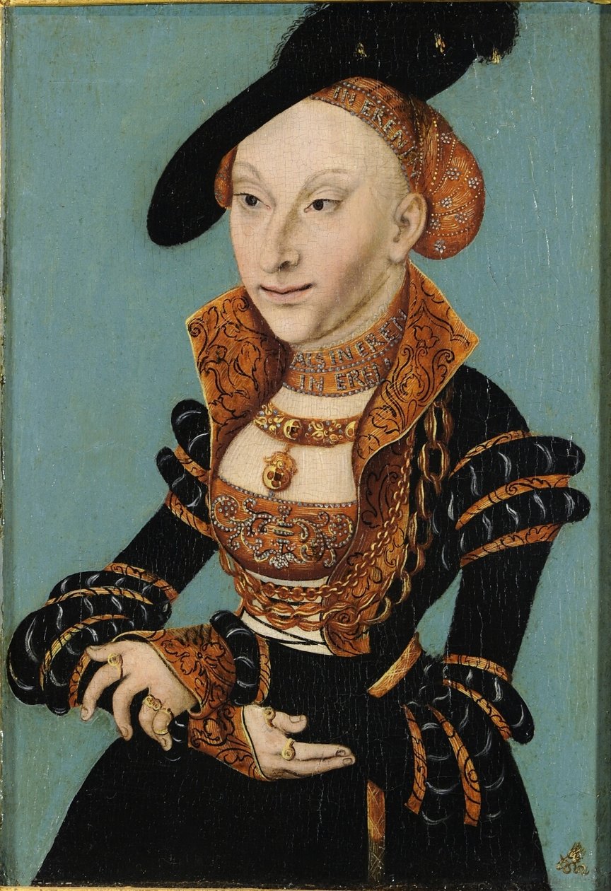 Sibilla di Cleve da Lucas Cranach the Elder