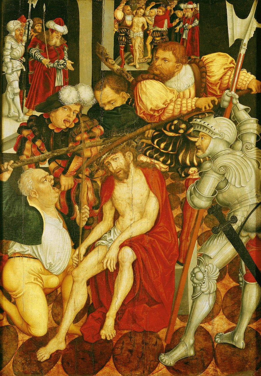 La derisione di Cristo da Lucas Cranach the Elder
