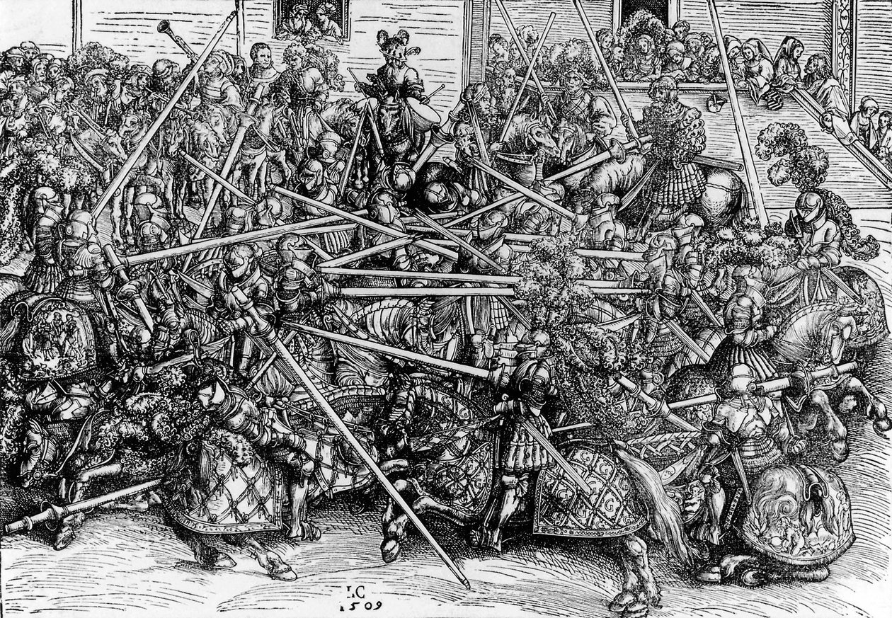 Il terzo torneo da Lucas Cranach the Elder