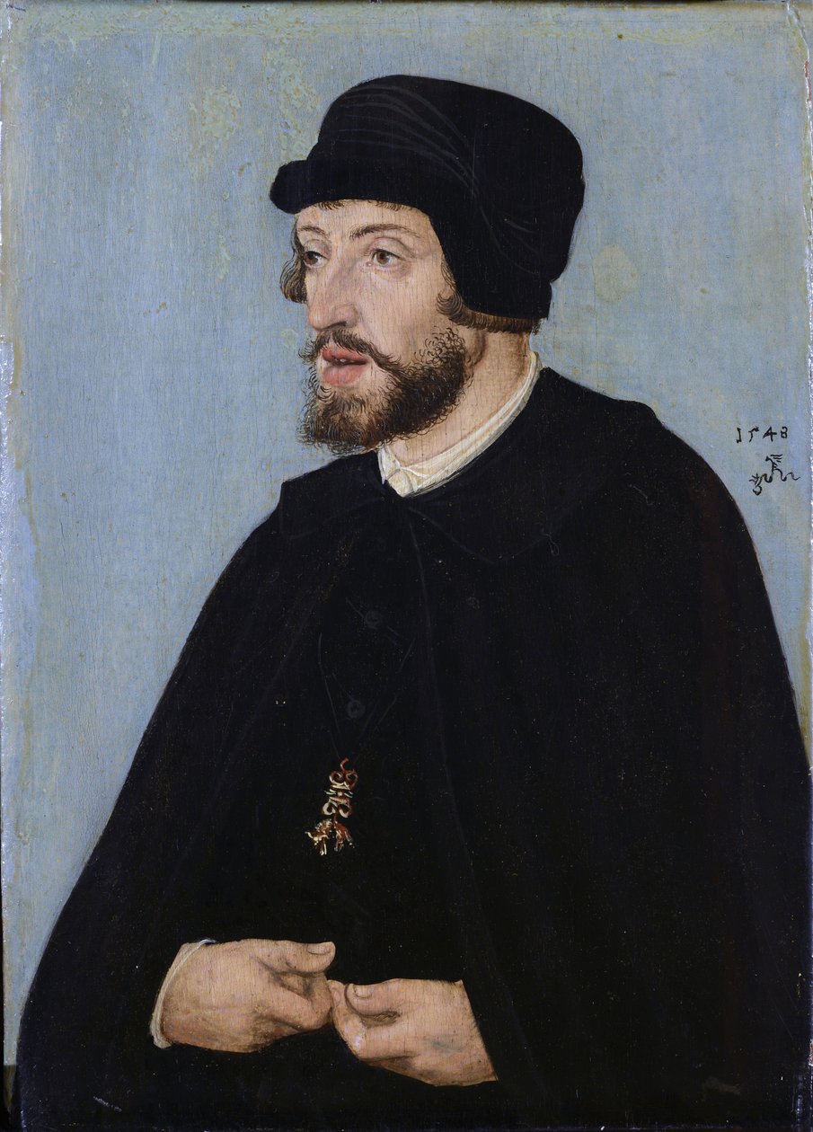 Ritratto del re Ferdinando I da Lucas Cranach the Elder