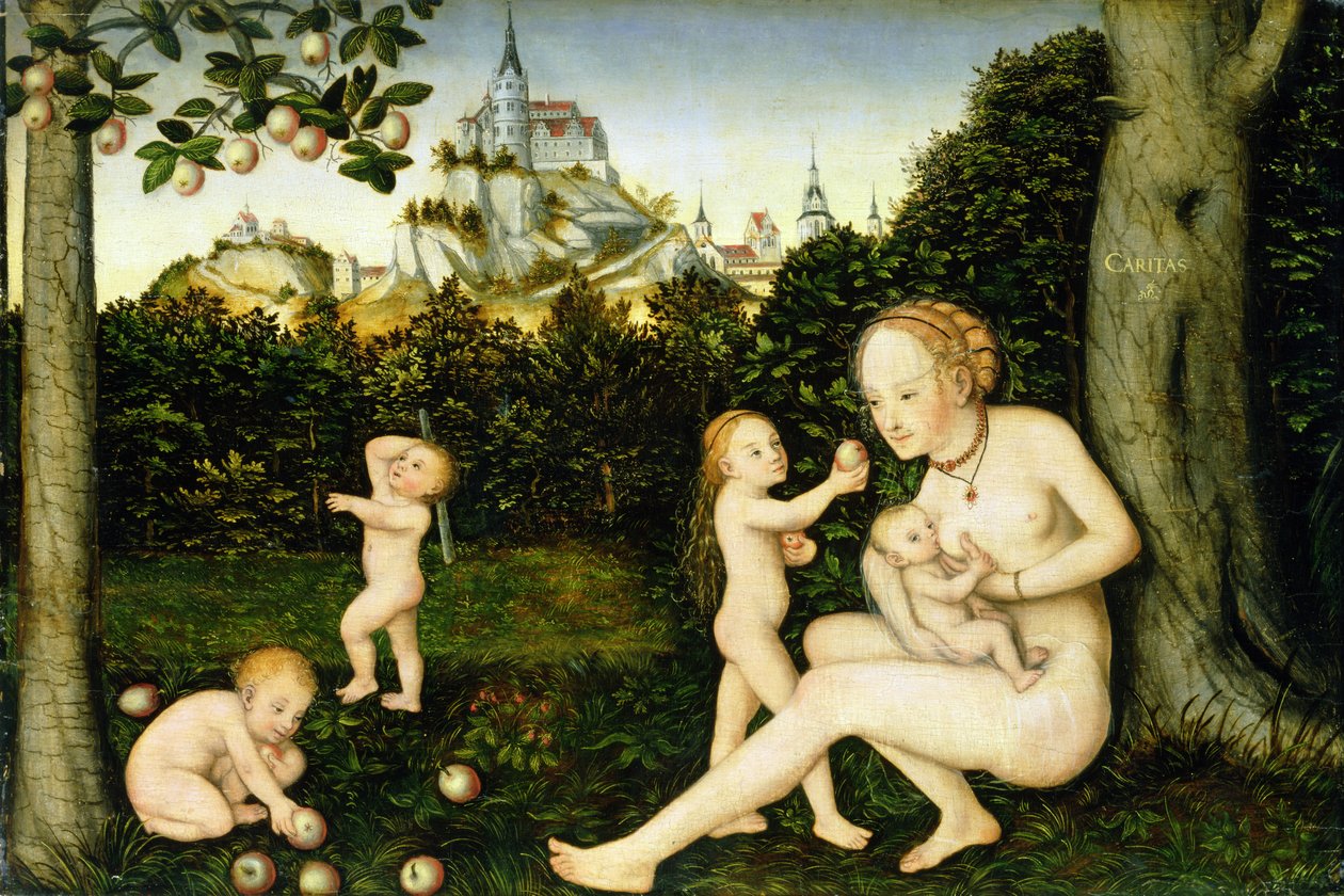 Carità da Lucas Cranach the Younger
