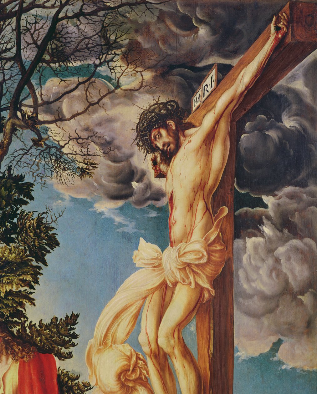 Dettaglio della Crocifissione, 1503 da Lucas Cranach the Elder