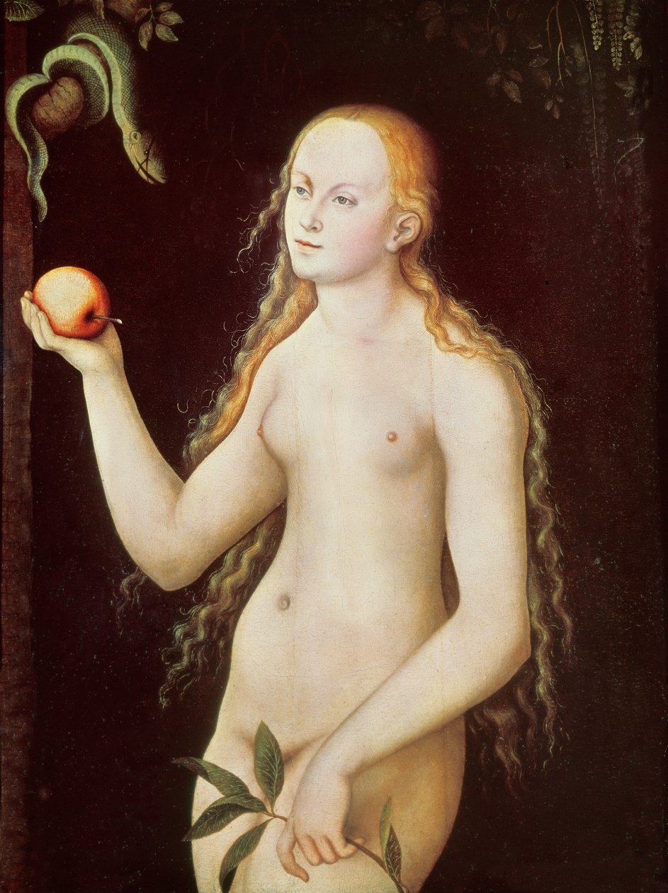 Eva, 1528 da Lucas Cranach the Elder