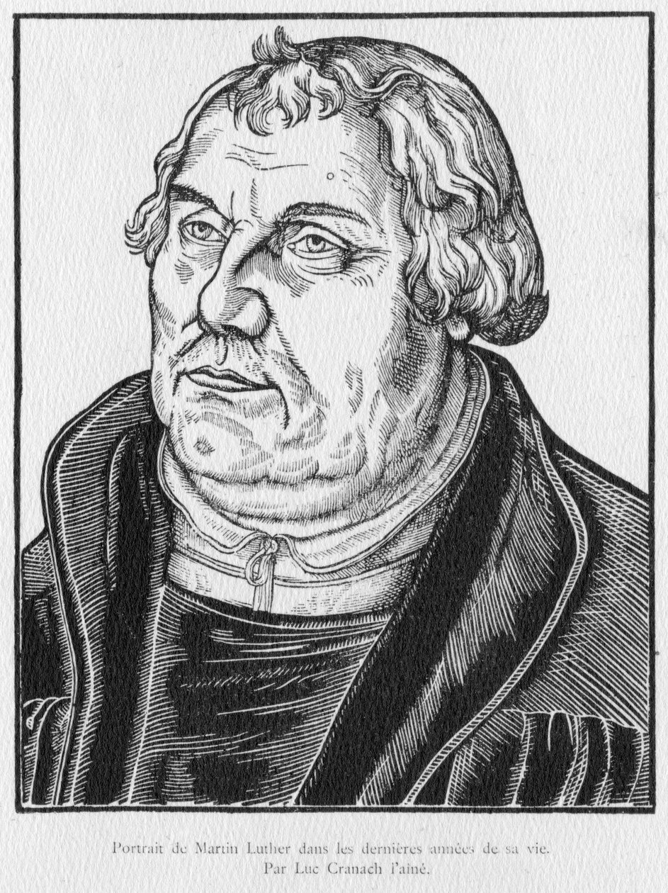 Martin Lutero da Lucas Cranach the Elder