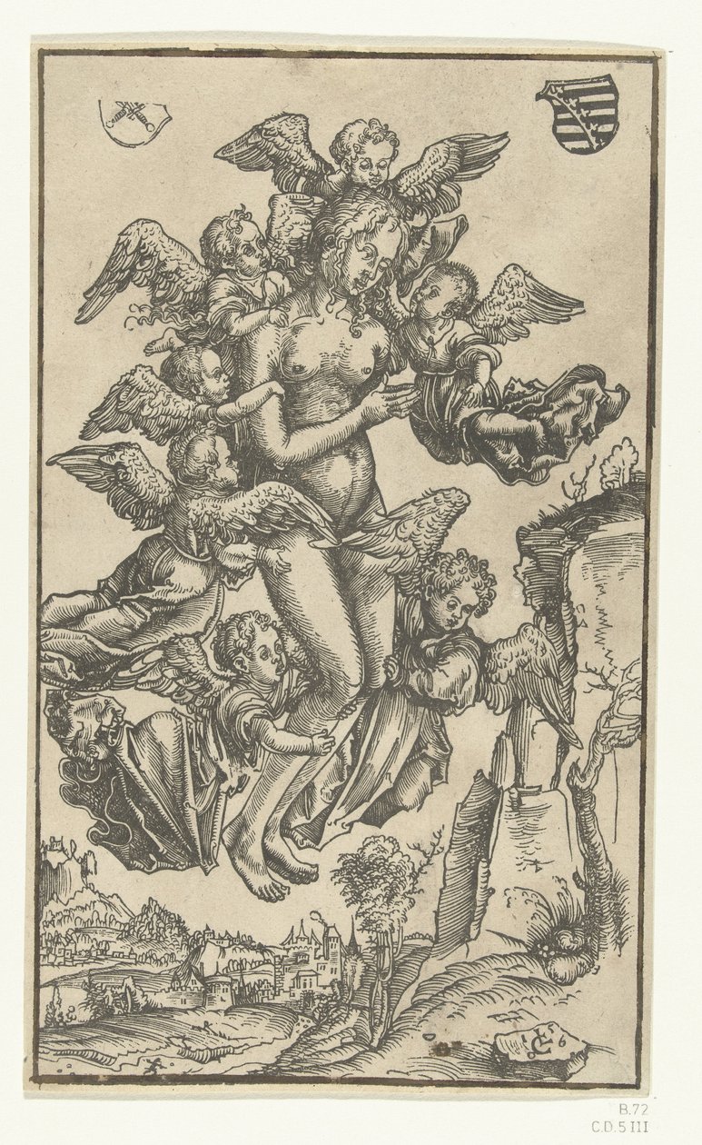Ascensione di Maria Maddalena da Lucas Cranach