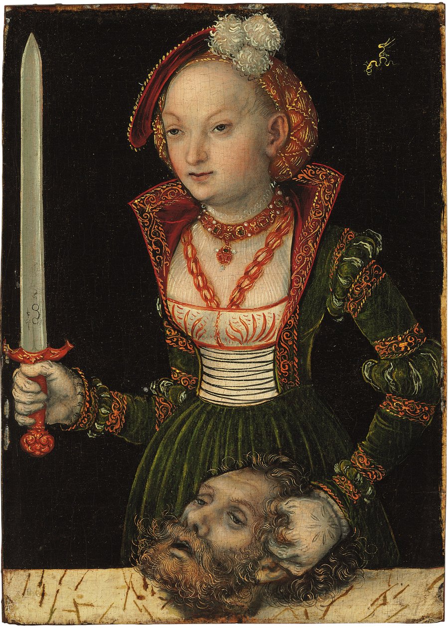 Giuditta e Oloferne da Lucas Cranach