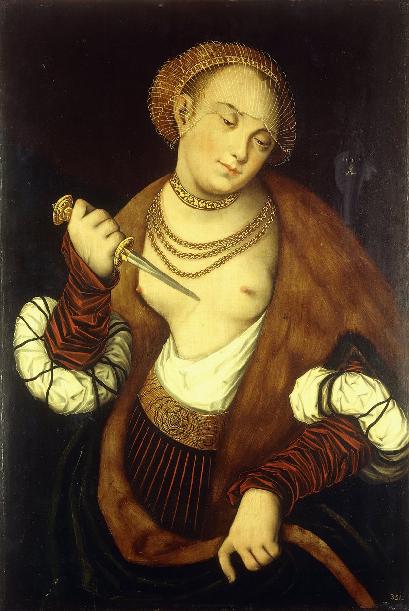 Lucrezia, 1548 da Lucas Cranach