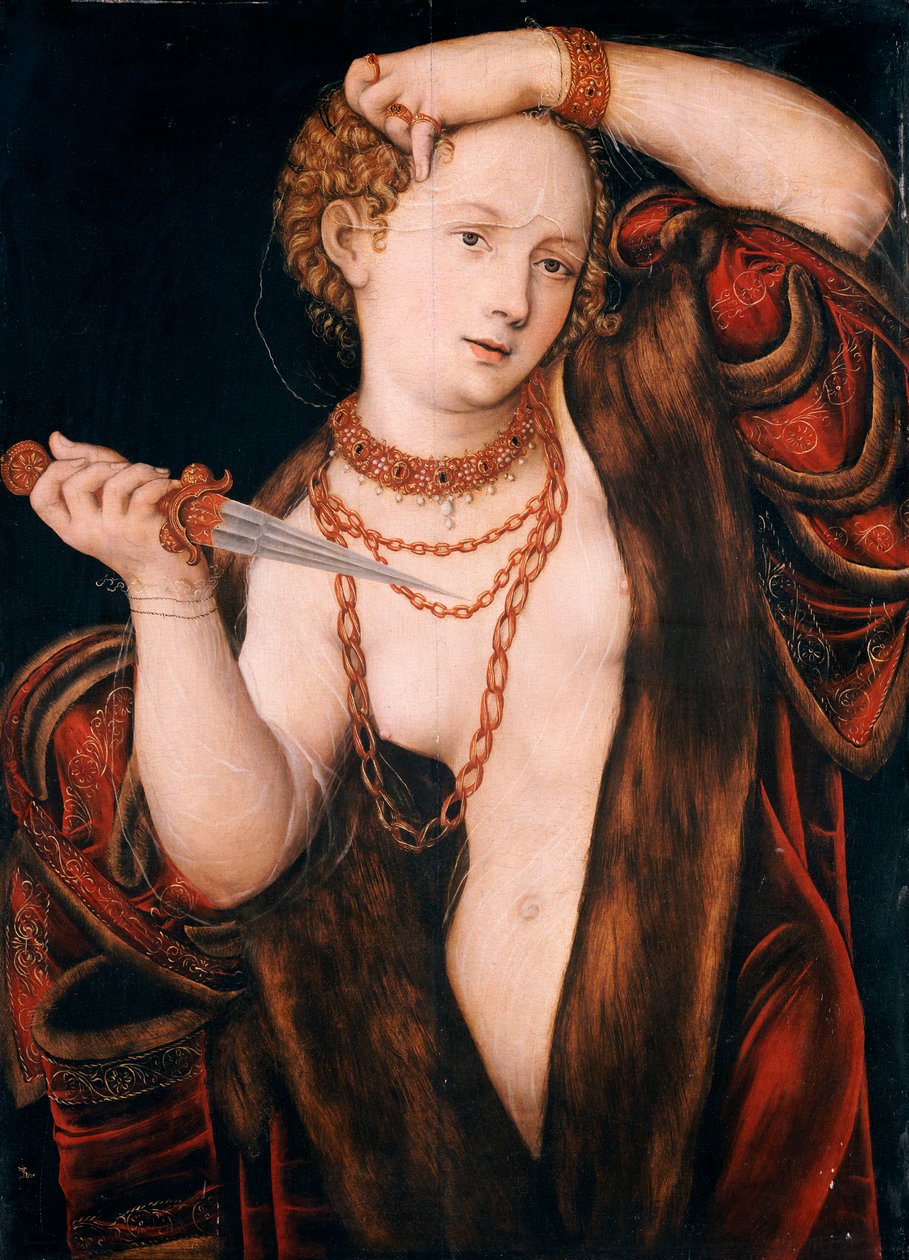 Lucrezia, dopo il 1537 da Lucas Cranach