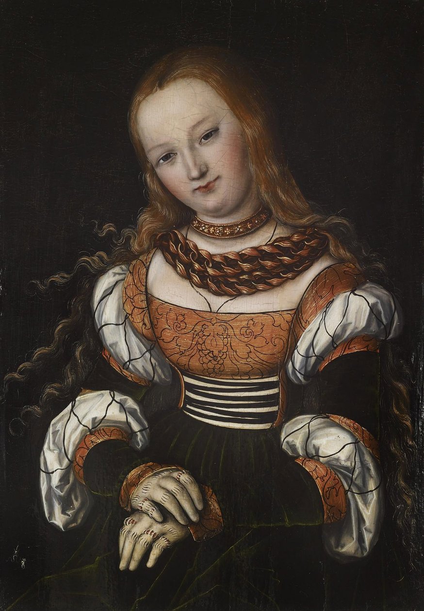 Maria Maddalena, c.1525 da Lucas Cranach the Elder