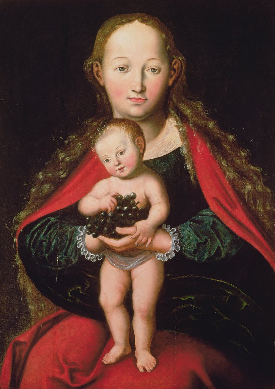 La Vergine e il Bambino da Lucas Cranach