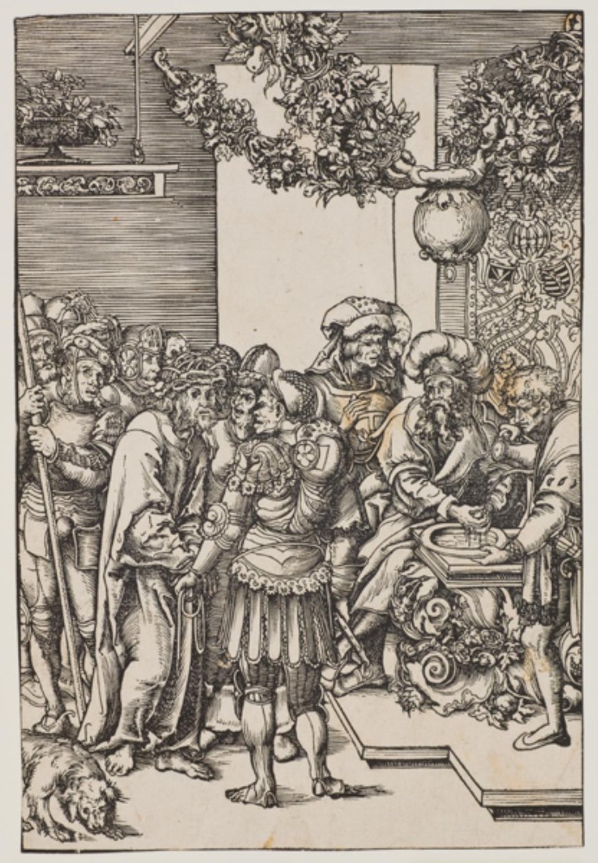 Pilato si lava le mani da Lucas Cranach d.Æ.