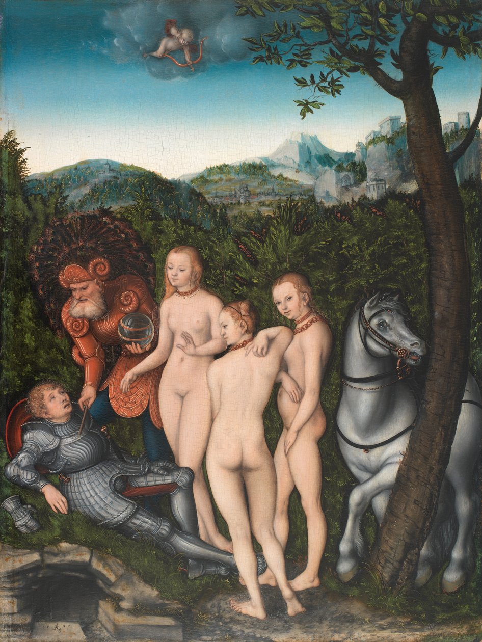 Il Giudizio di Paride da Lucas Cranach d.Æ.