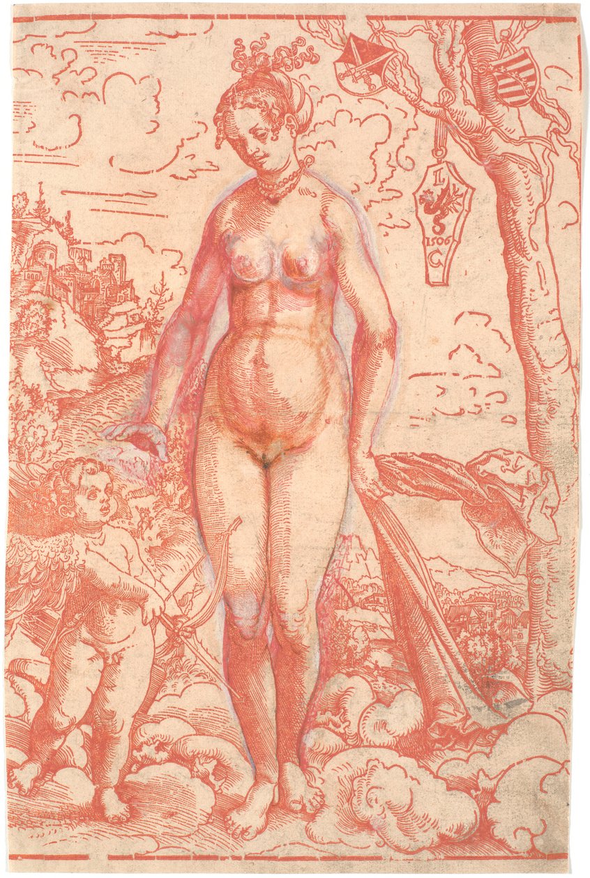 Venere e Cupido da Lucas Cranach d.Æ.