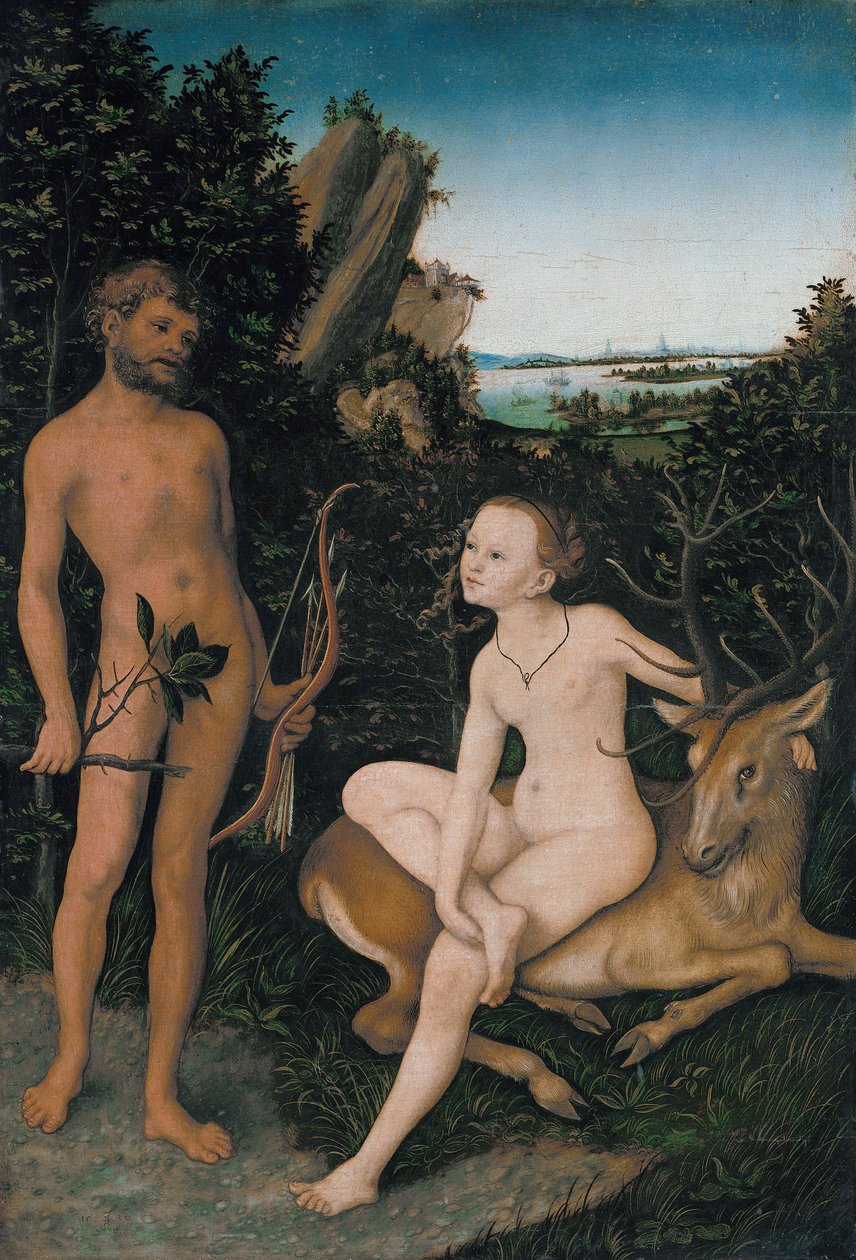 Apollo e Diana da Lucas Cranach the Elder