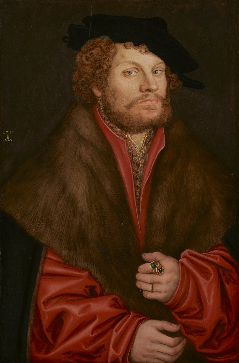 Ritratto di Moritz Büchner da Lucas Cranach the Elder
