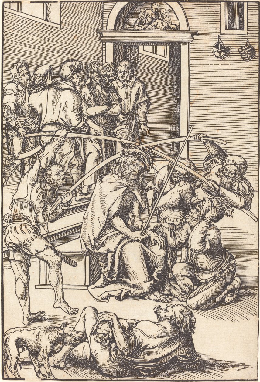 Cristo coronato di spine da Lucas Cranach the Elder