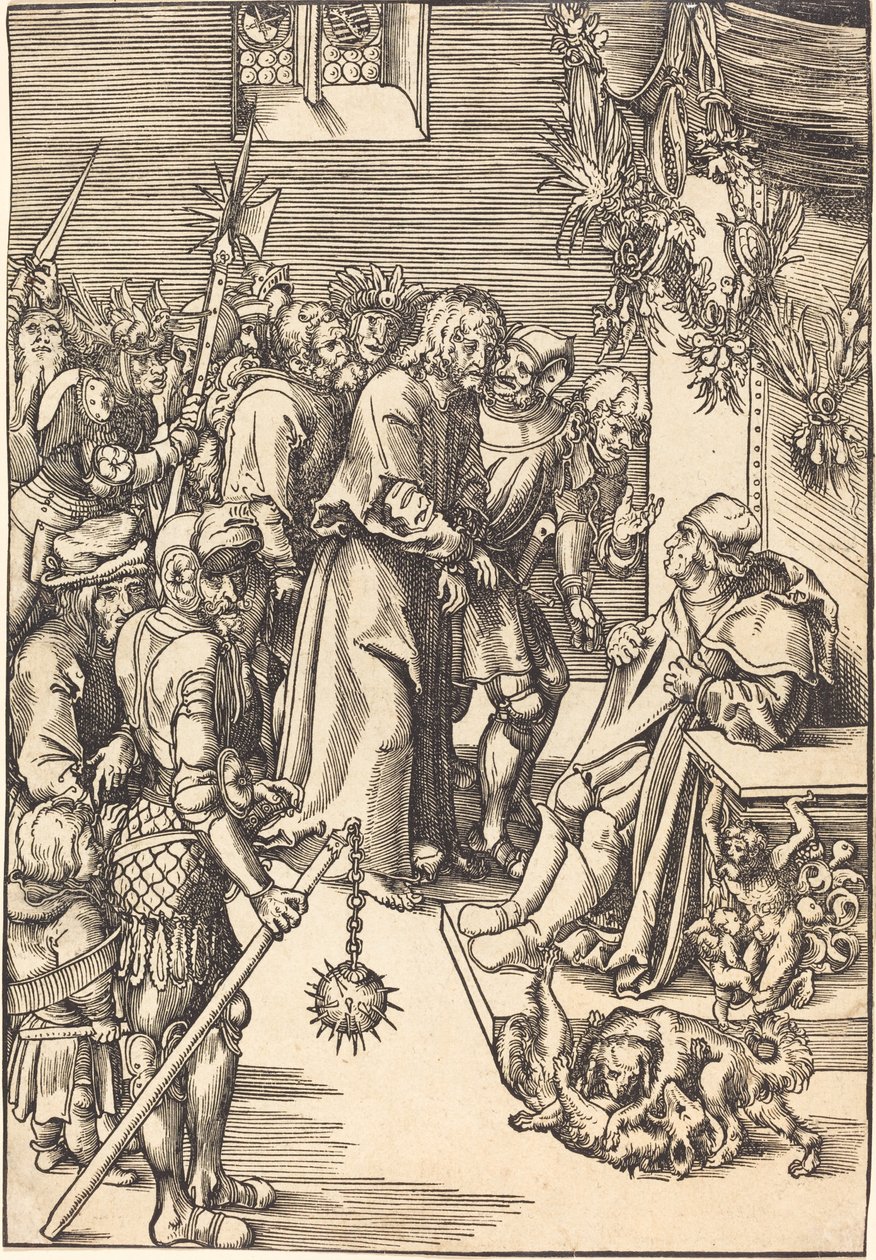 Cristo davanti a Caifa da Lucas Cranach the Elder
