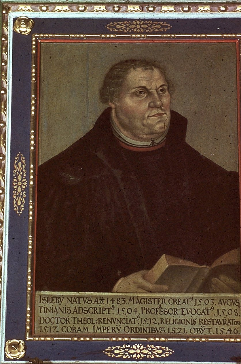 Ritratto di Martin Lutero da Lucas Cranach the Elder