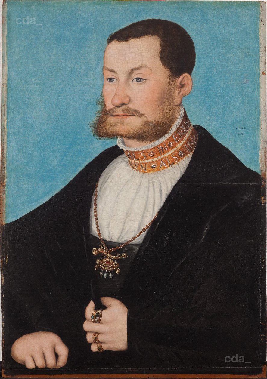 Ritratto del principe Gioacchino da Lucas Cranach the Elder