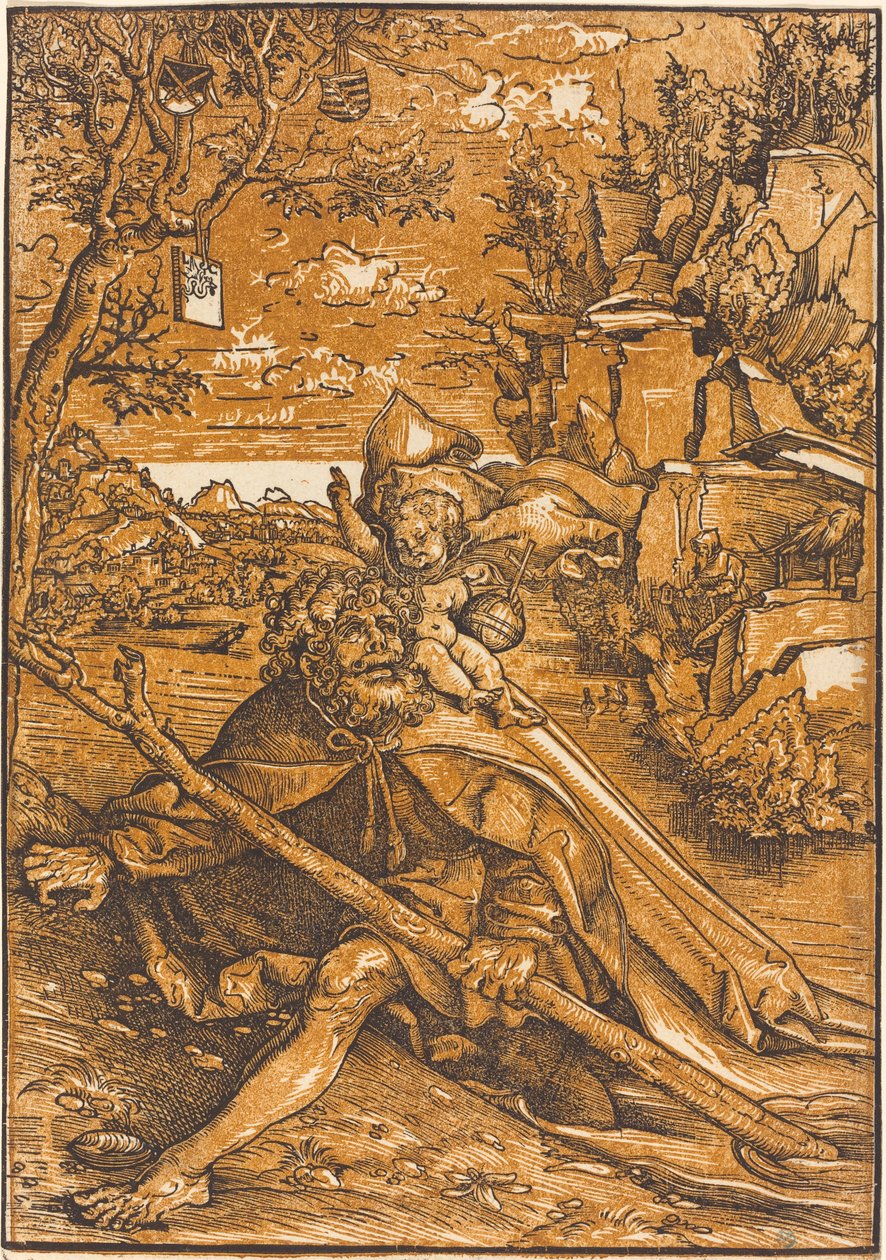 San Cristoforo da Lucas Cranach the Elder