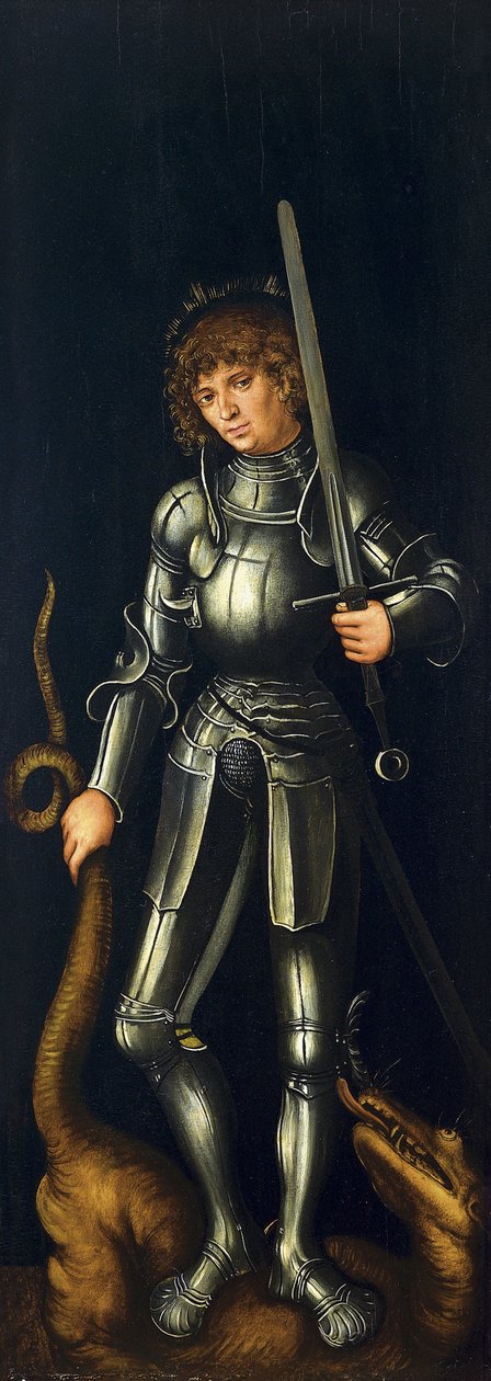 San Giorgio, ca 1514 da Lucas Cranach the Elder