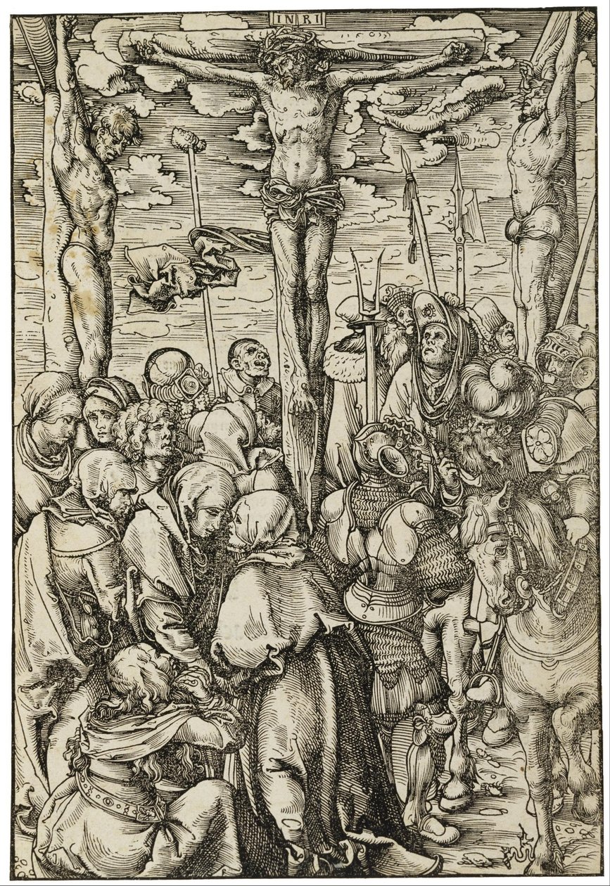 La crocifissione da Lucas Cranach the Elder