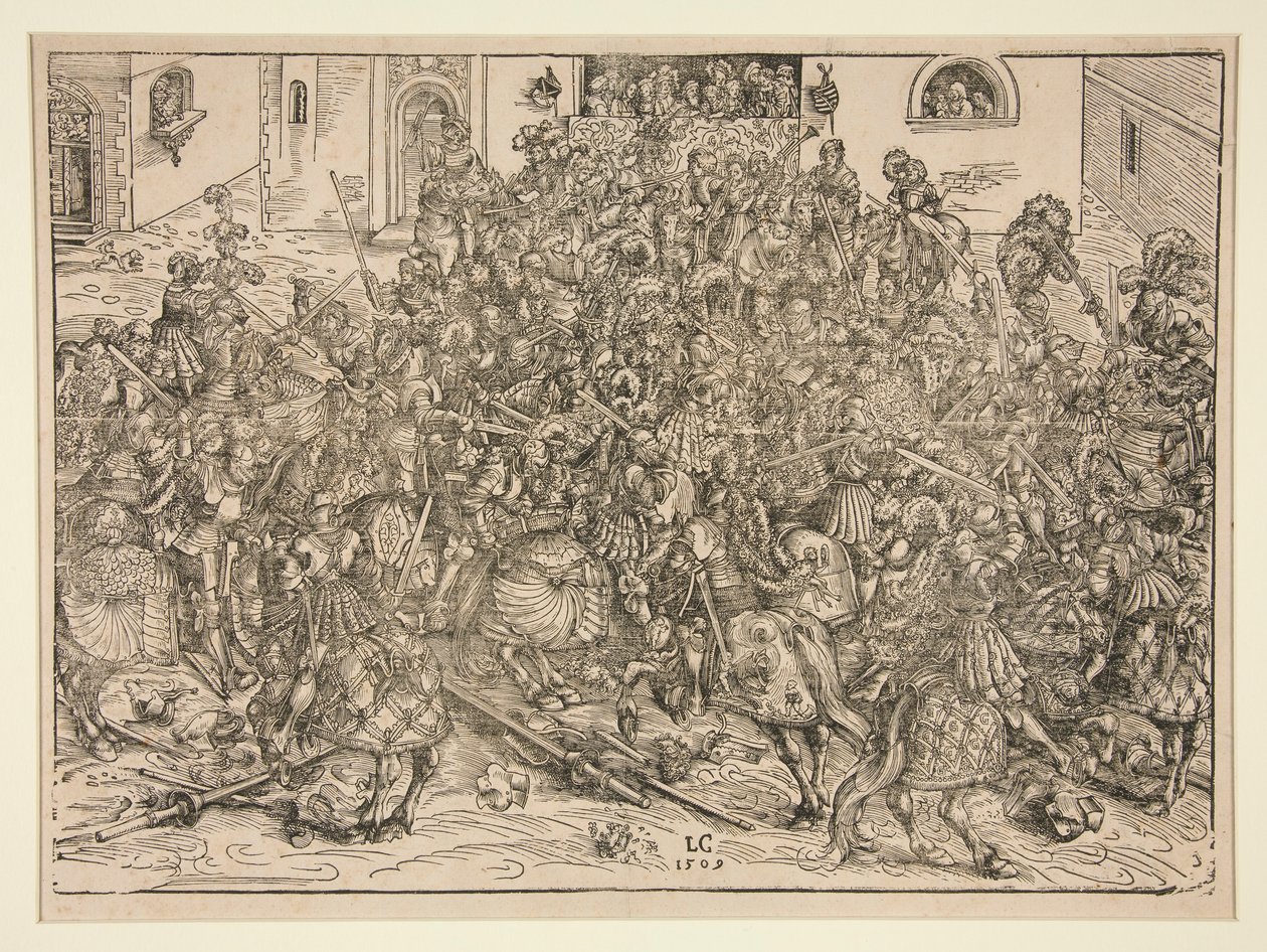 Il quarto torneo da Lucas Cranach the Elder