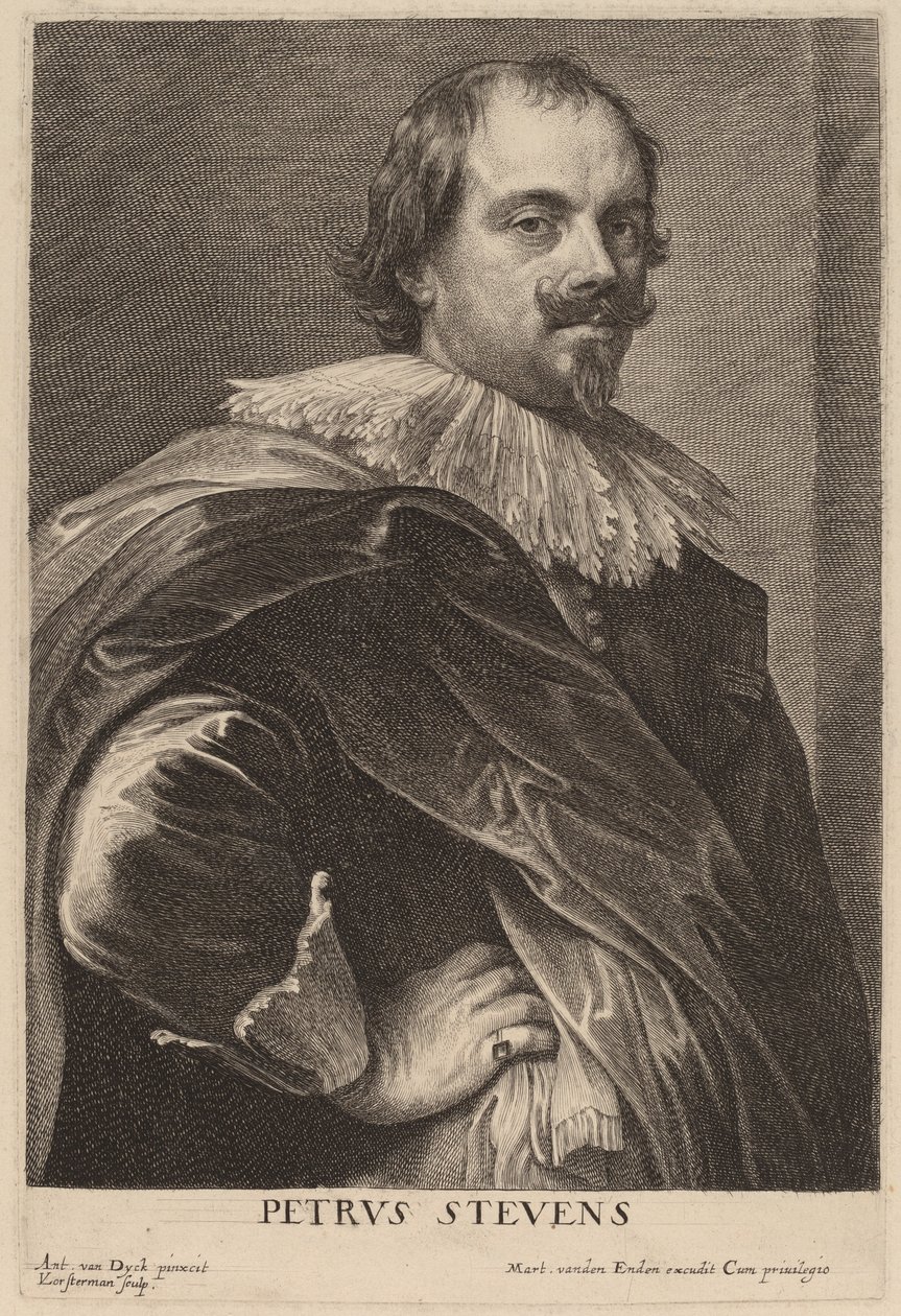 Petrus Stevens da Lucas Emil Vorsterman after Sir Anthony van Dyck