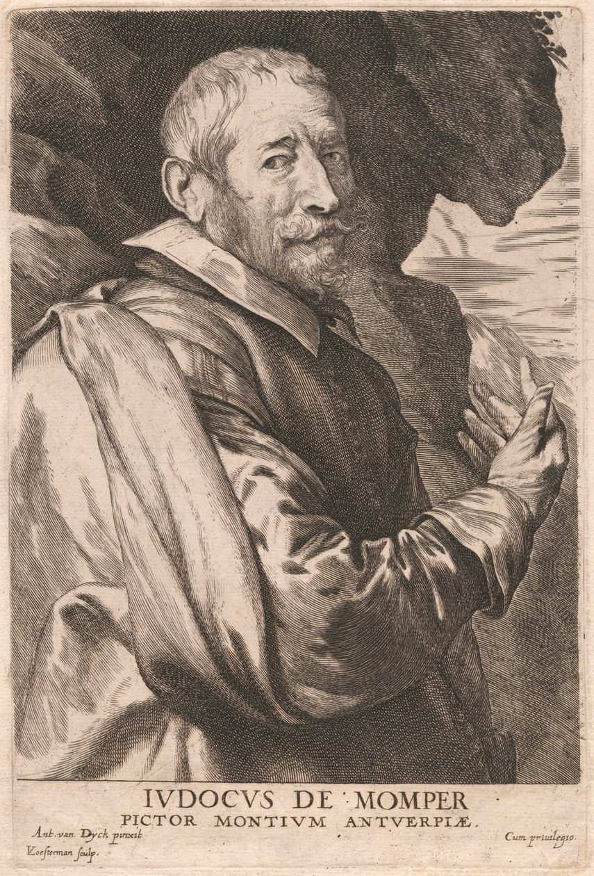 Judocus de Momper da Lucas Vorsterman