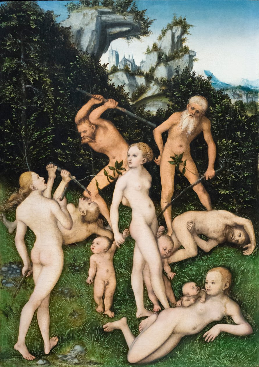 Popoli primitivi da Lucas the Elder Cranach