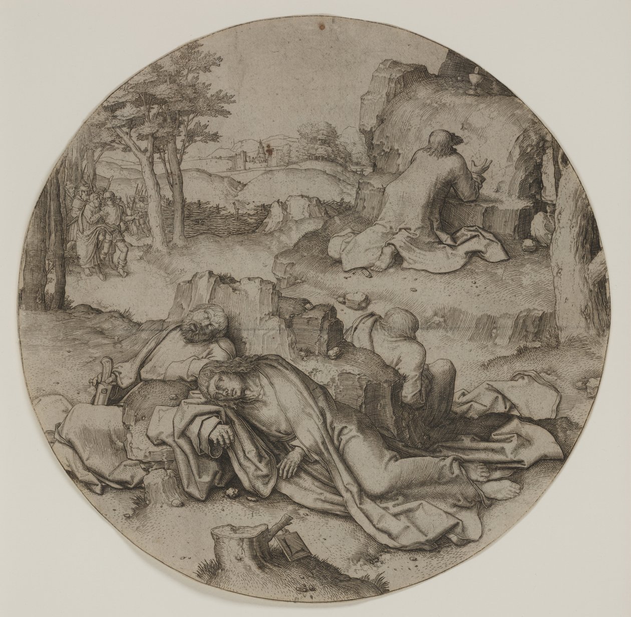 Agonia nel Giardino da Lucas van Leyden