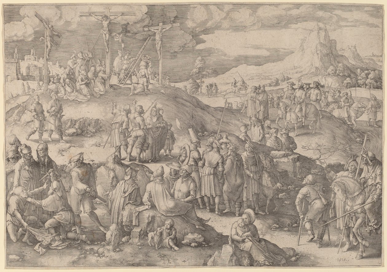 Golgota da Lucas van Leyden