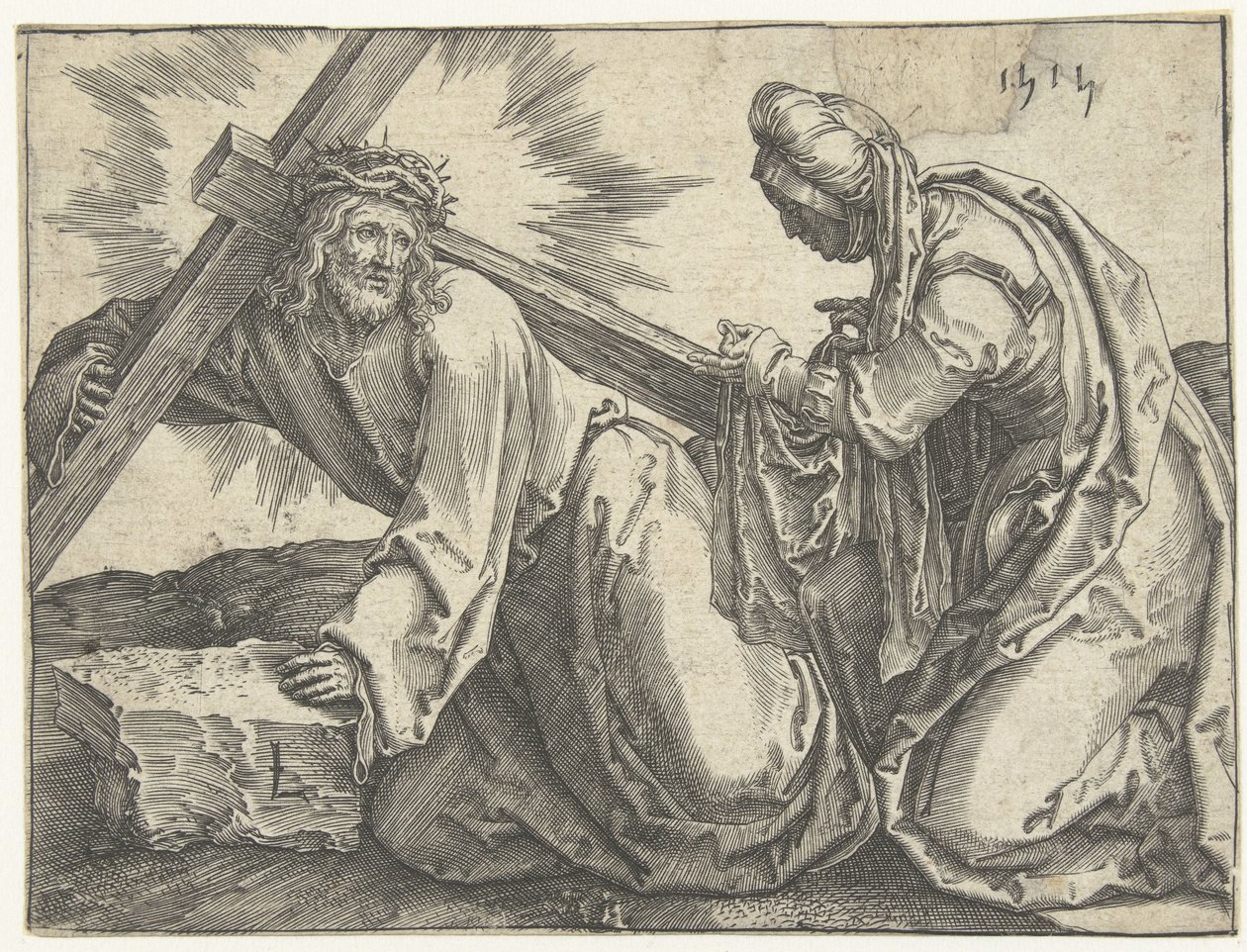 Portacroce da Lucas van Leyden