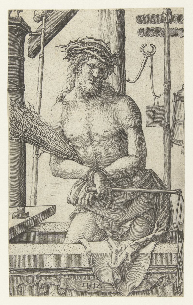 Uomo dei Dolori da Lucas van Leyden