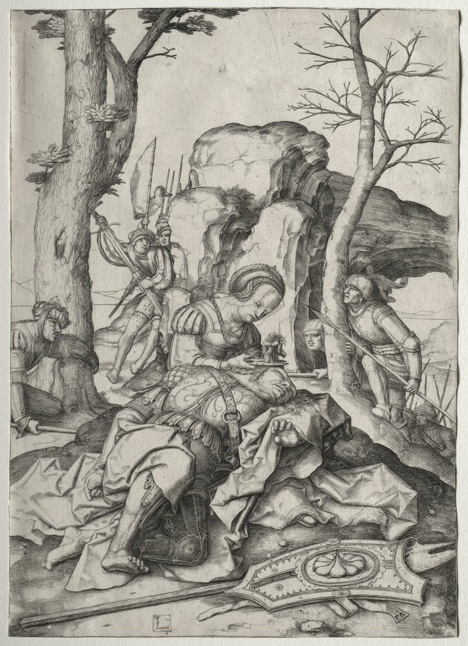 Sansone e Dalila da Lucas van Leyden