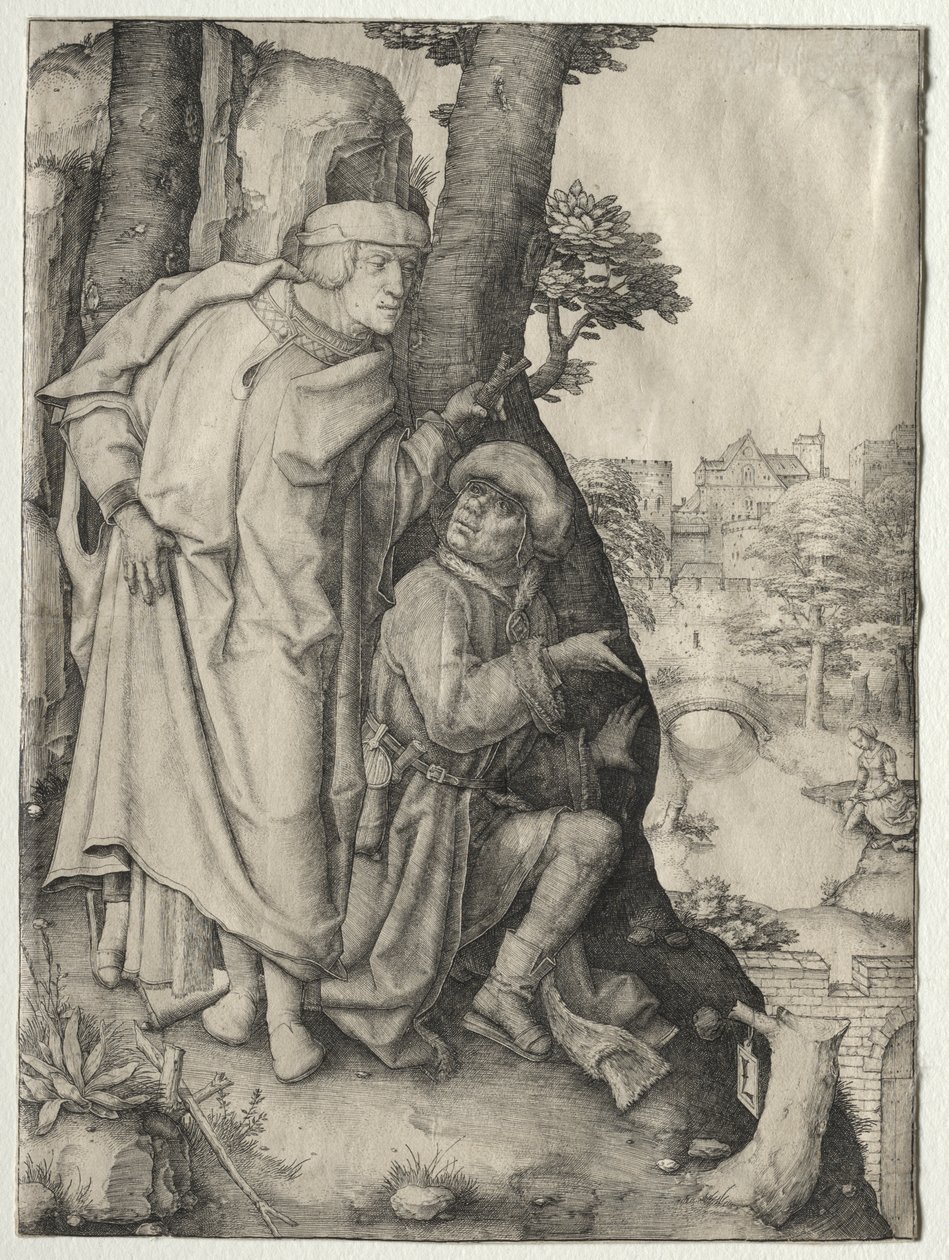 Susanna e i due vecchioni da Lucas van Leyden