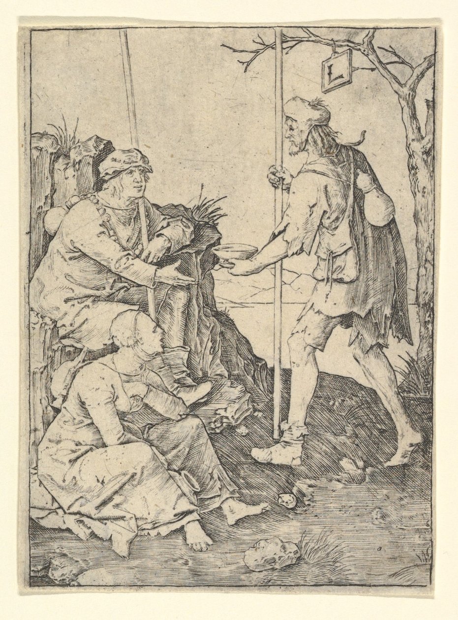 I mendicanti da Lucas van Leyden