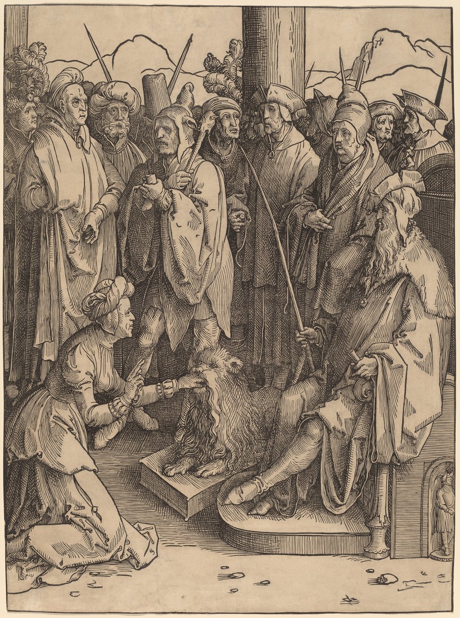 La Bocca della Verità da Lucas van Leyden